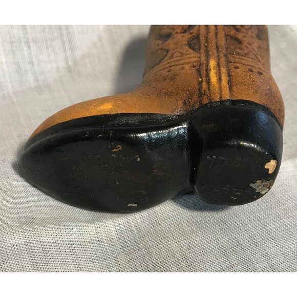 Cowboy Boot Toothpick Holder Decoration Western  2.5 X 2.5" Vintage Rustic - Picture 6 of 9